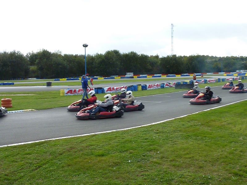 Départ de la course + 5 secondes